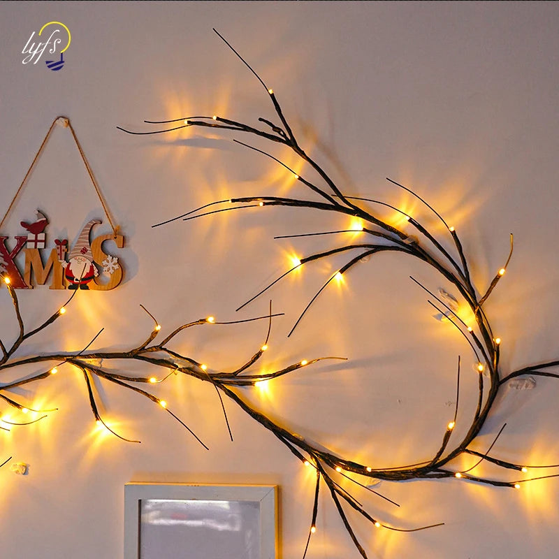 LED Vines Light Strings for  Christmas Halloween  Decor