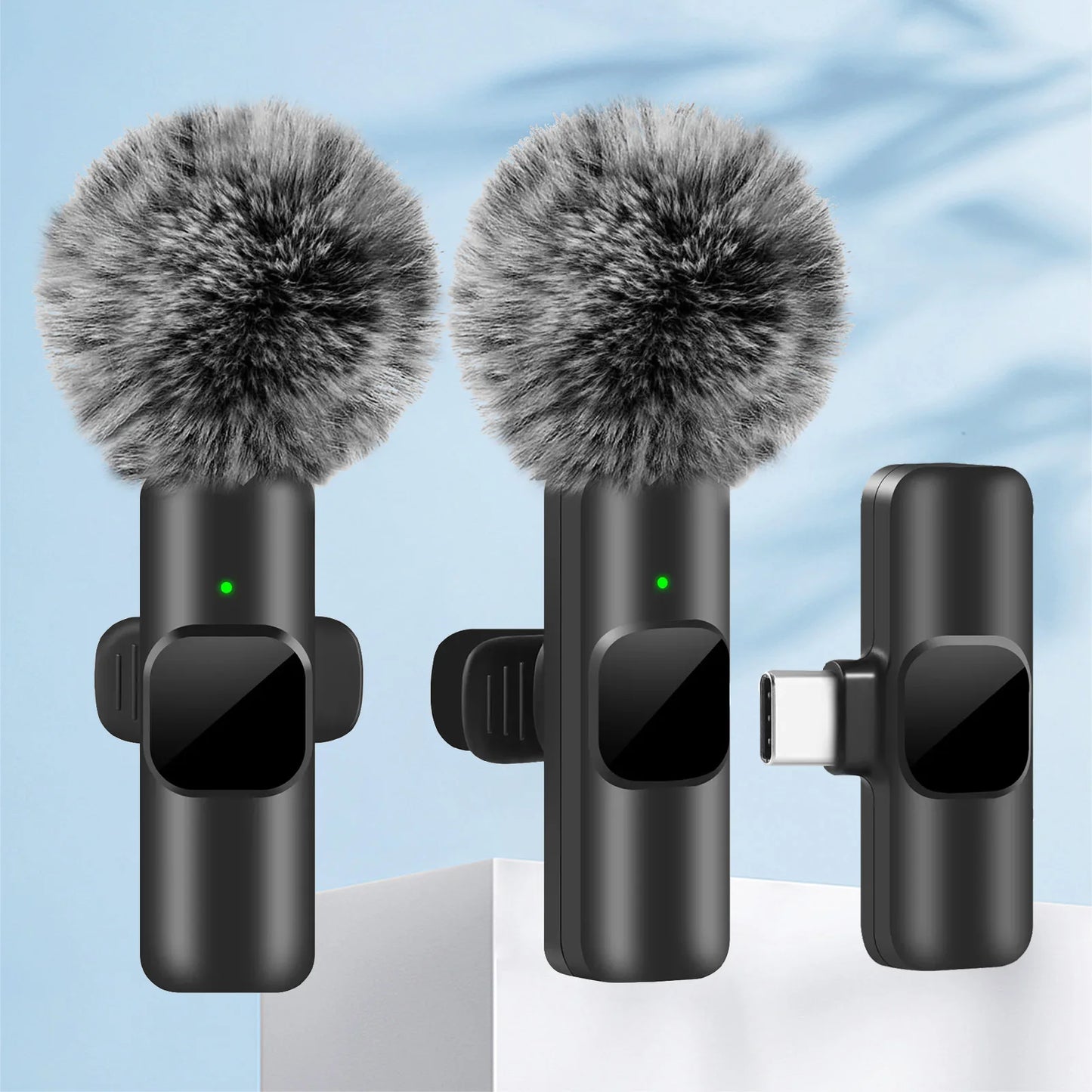 smart Wireless  Microphone Audio Video Recording