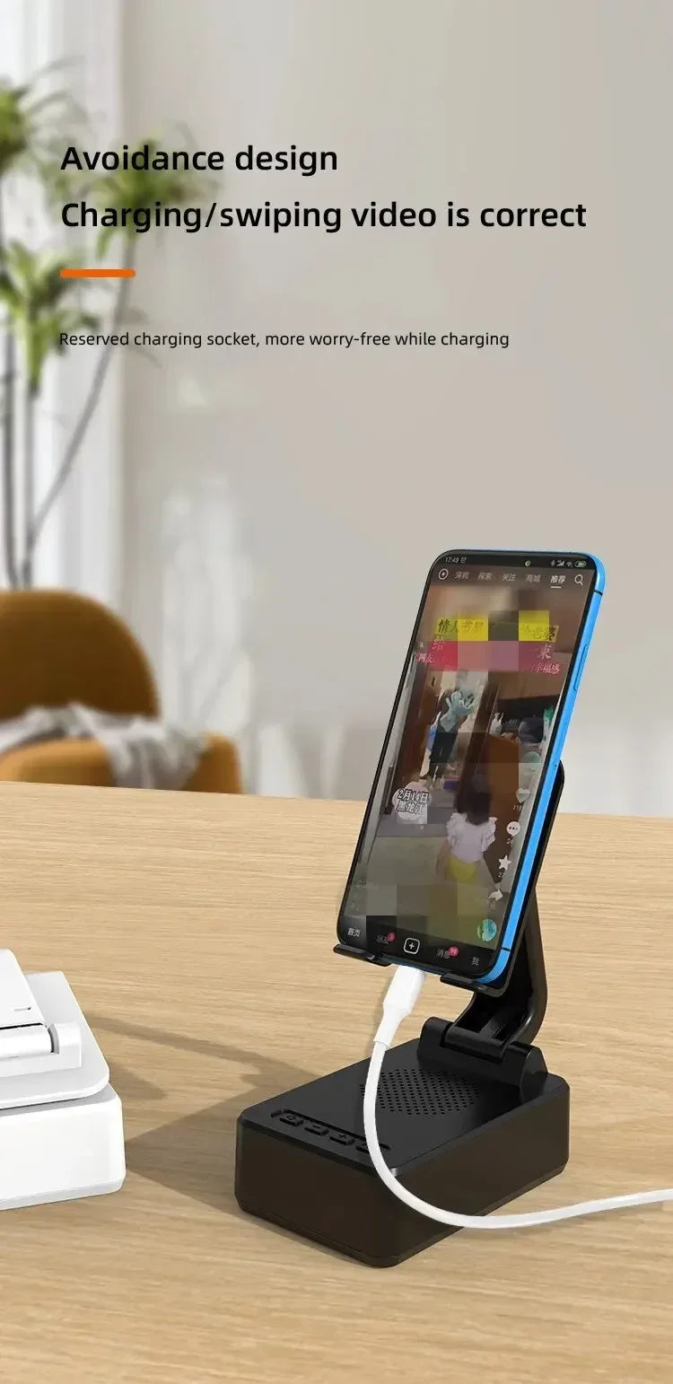 Mobile Cell Phone Stand Holder with Bluetooth