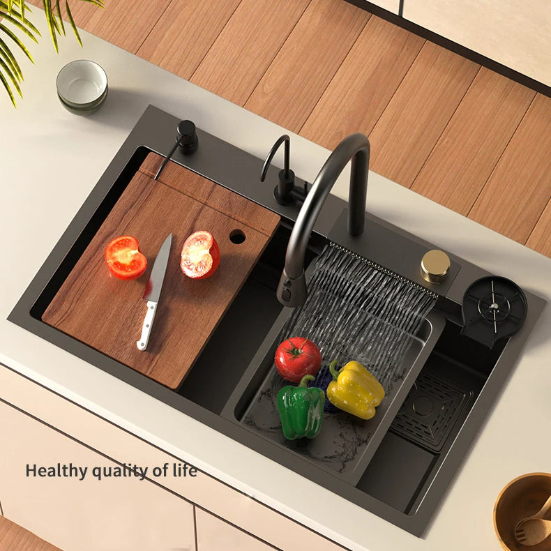 smart  Kitchen Sink Waterfall Faucet