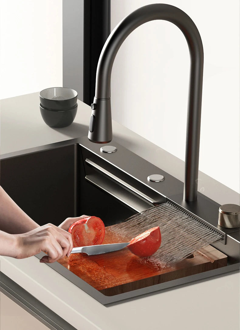 smart  Kitchen Sink Waterfall Faucet