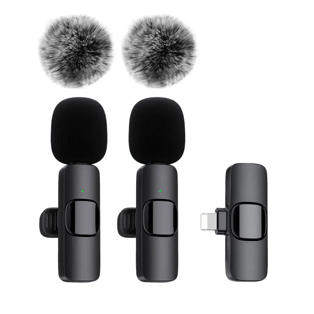 smart Wireless  Microphone Audio Video Recording