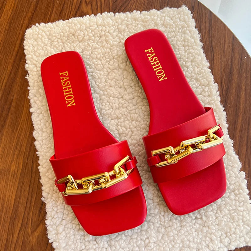 Chain  Slippers