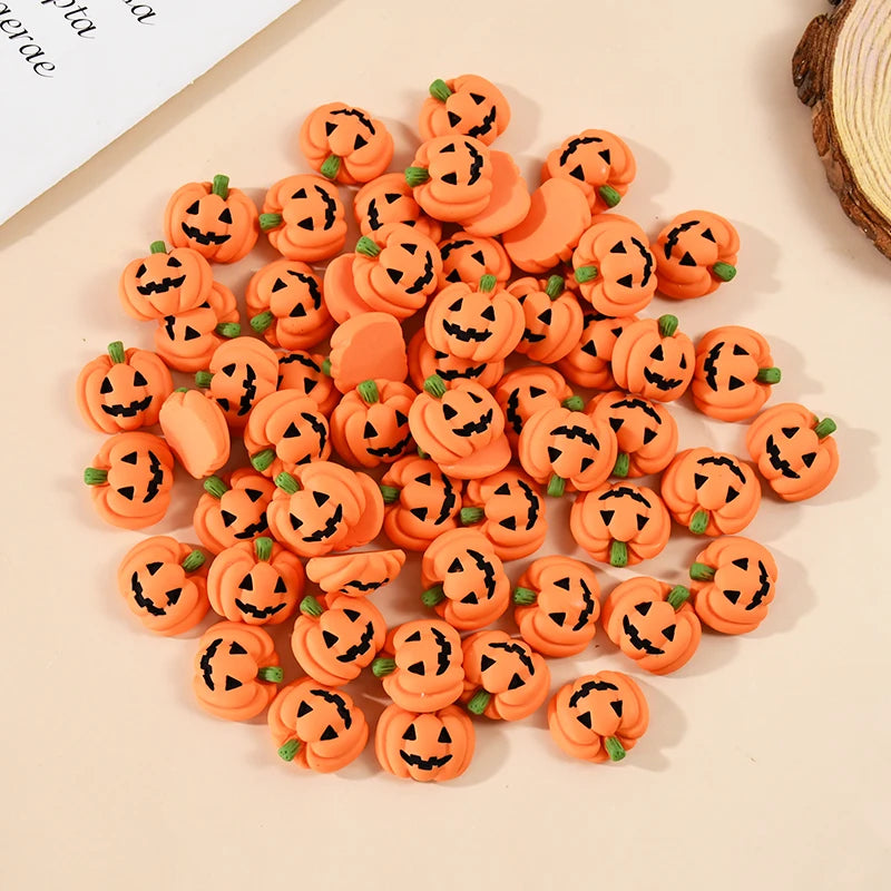 20/10Pcs Halloween Resin Pumpkin