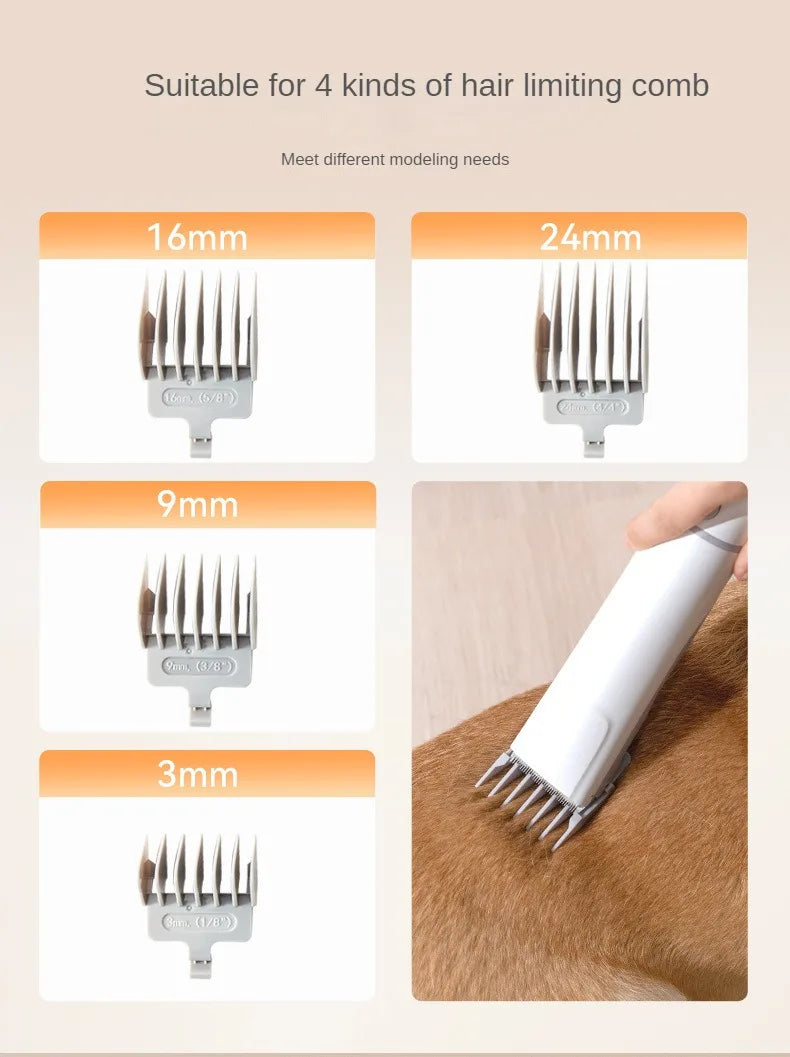 my cute Pet shaver multi-functional hair trimmer