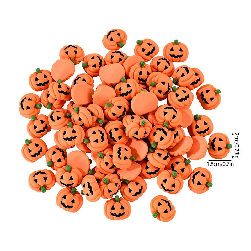 20/10Pcs Halloween Resin Pumpkin