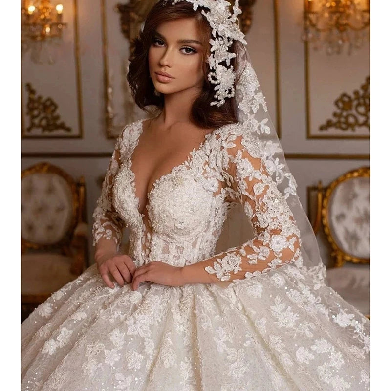 Vintage 2024 Lace Wedding Dresses