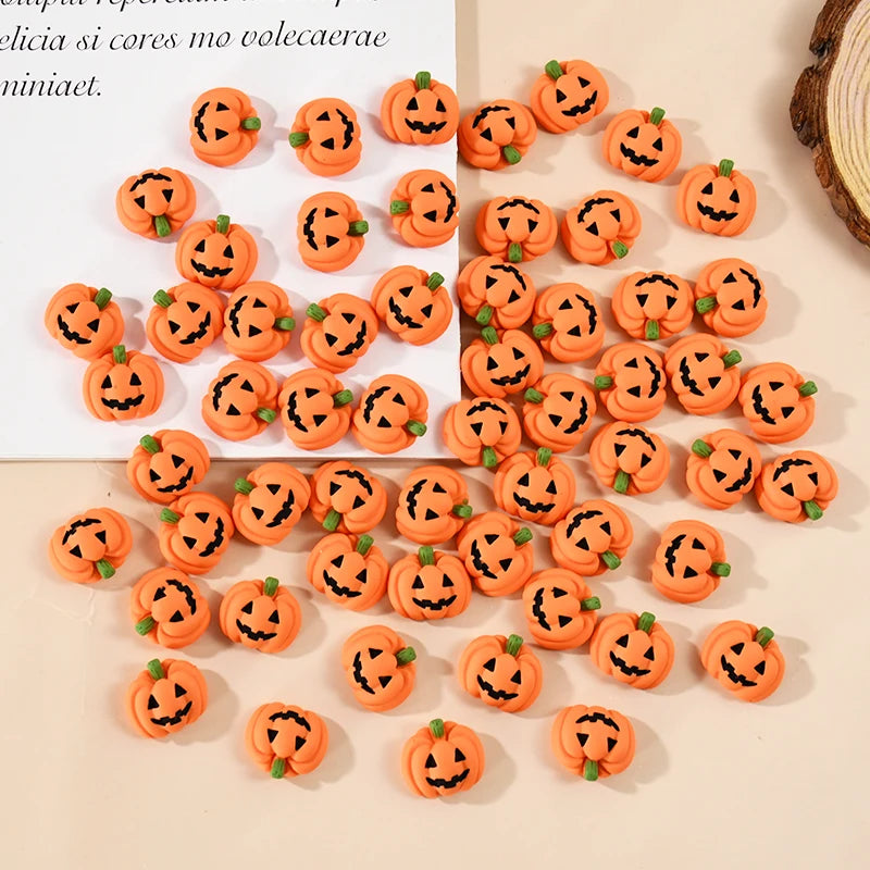 20/10Pcs Halloween Resin Pumpkin