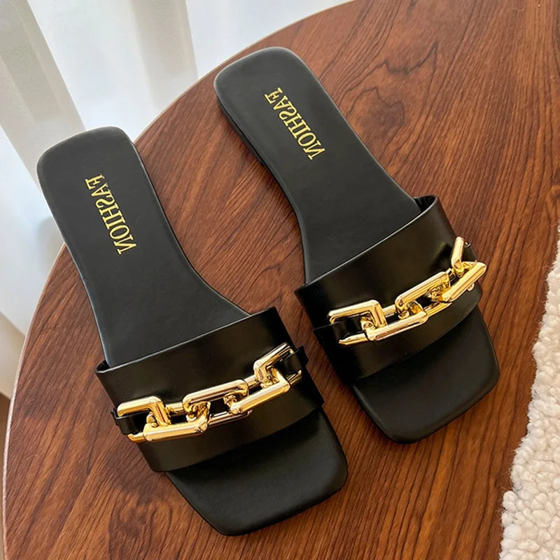 Chain  Slippers