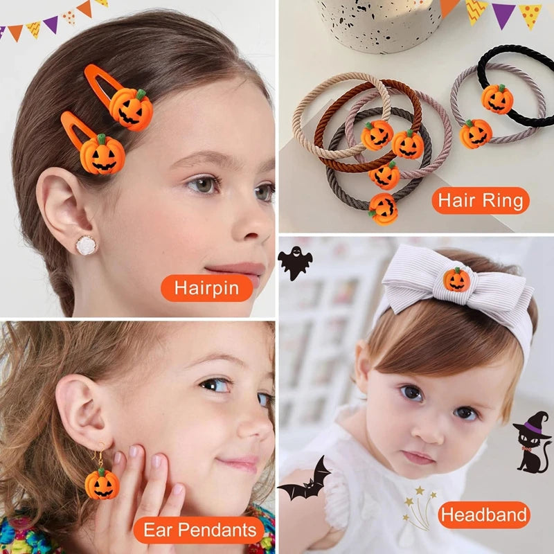 20/10Pcs Halloween Resin Pumpkin