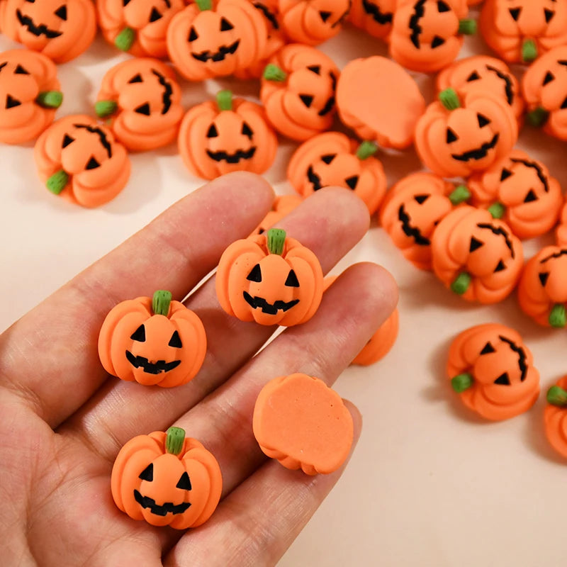 20/10Pcs Halloween Resin Pumpkin