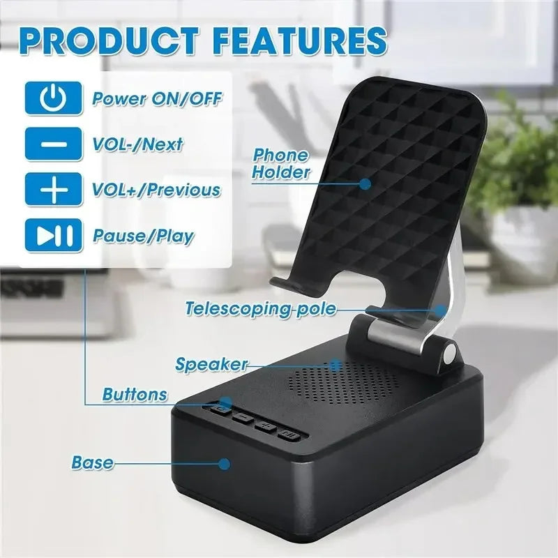 Mobile Cell Phone Stand Holder with Bluetooth