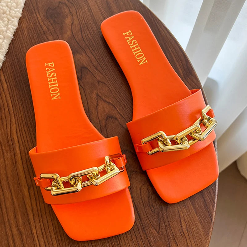 Chain  Slippers